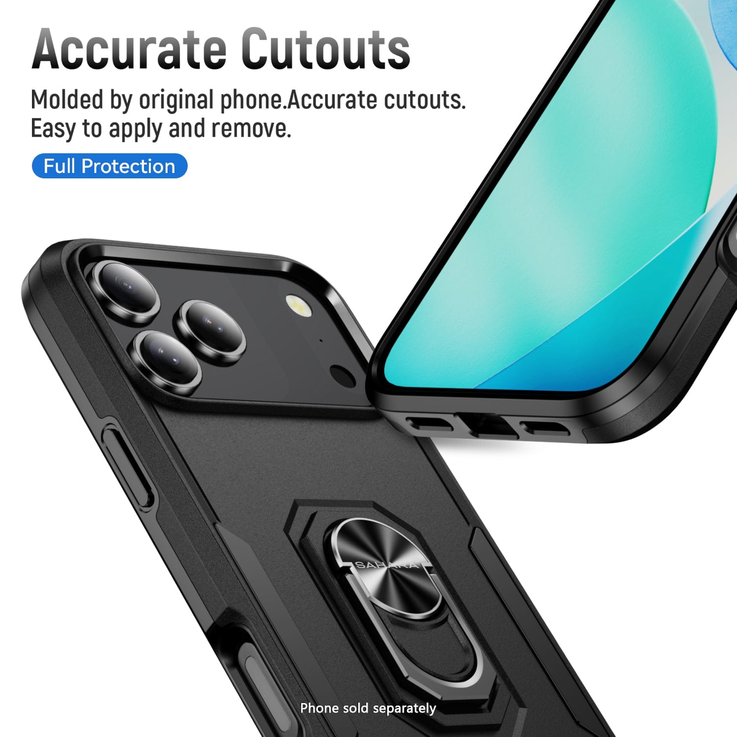iPhone 17 Pro Max Case - Heavy-Duty Kickstand, Military-Grade, Anti-Slip | Raider Series